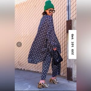 Dressed in Lala Satin Pants in Current Mood